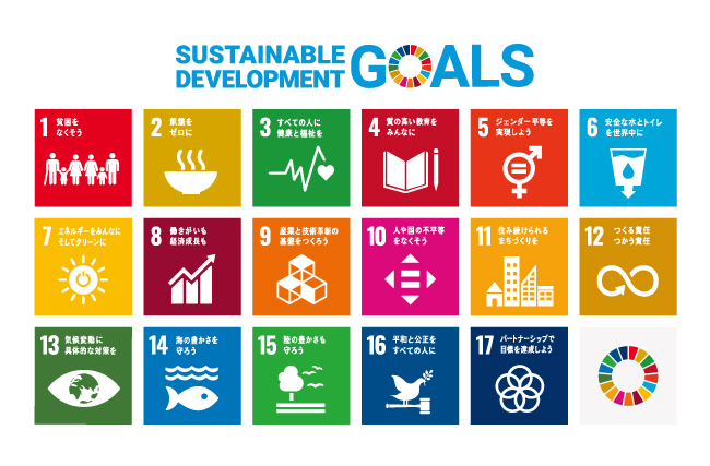 SUSTAINABLE DEVELOPMENT GOALS 世界を変えるための17の目標